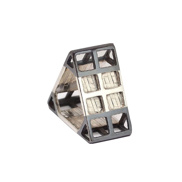 Anillo de Plata Pavonada San Ignacio de Loyola.