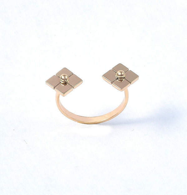 Anillo oro amarillo 14k Leticia Llera Joya- Brasilia