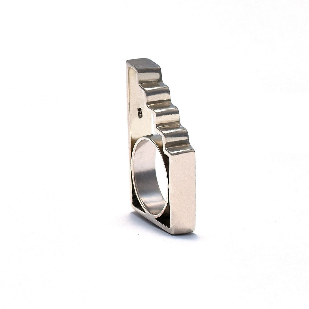 Anillo de Plata Escalera.